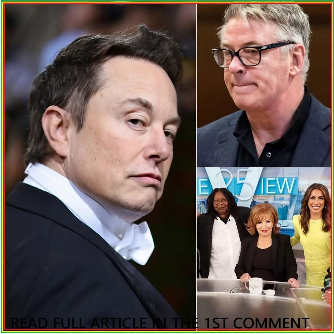 Elon Musk Buys ABC Company for $790 Million and Cancels “The View” After Alec Baldwin Called Him an “Idiot” on the Show.