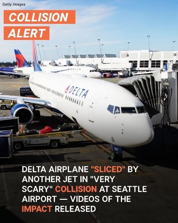 Videos Show The Impact Of A Collision At Seattle Airport: “Another Plane Ran Into Us”