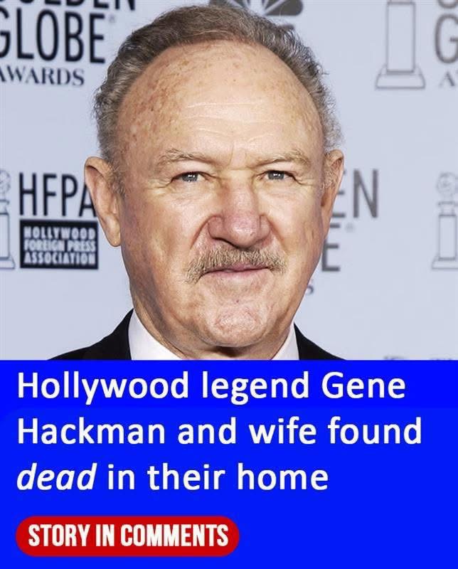 Oscar winner Gene Hackman and wife found dead in Santa Fe home