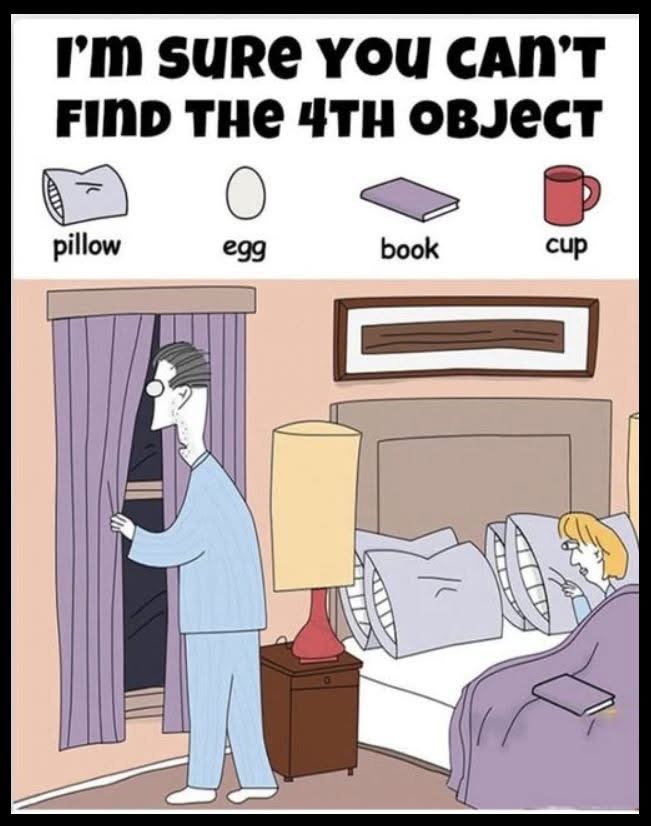 99% of people can’t find the 4th object—are you one of the 1% who can? Look closely, it\’s right there! Think you\’ve solved it? The answer is in the first comment!
