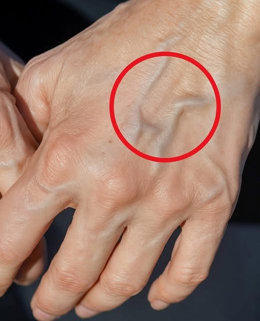 ‼️If your veins are visible in your hand, it is a signal of C… See more⤵️