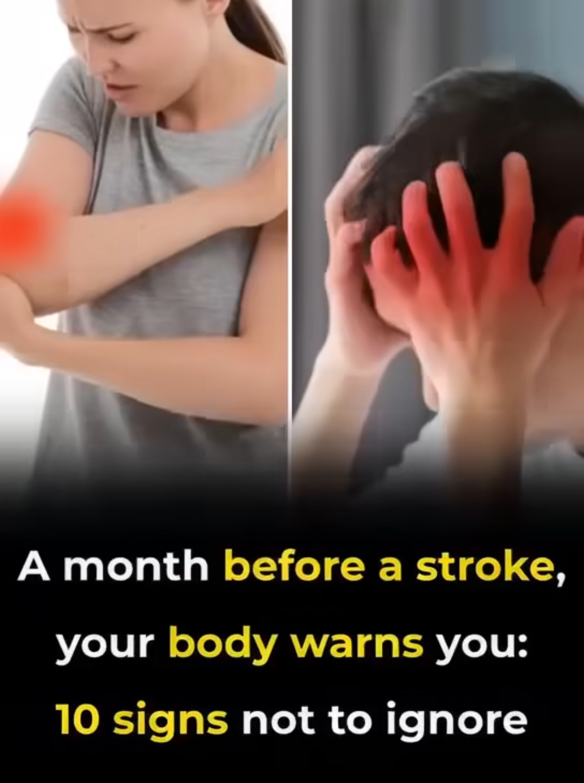 Do NOT ignore these signs…