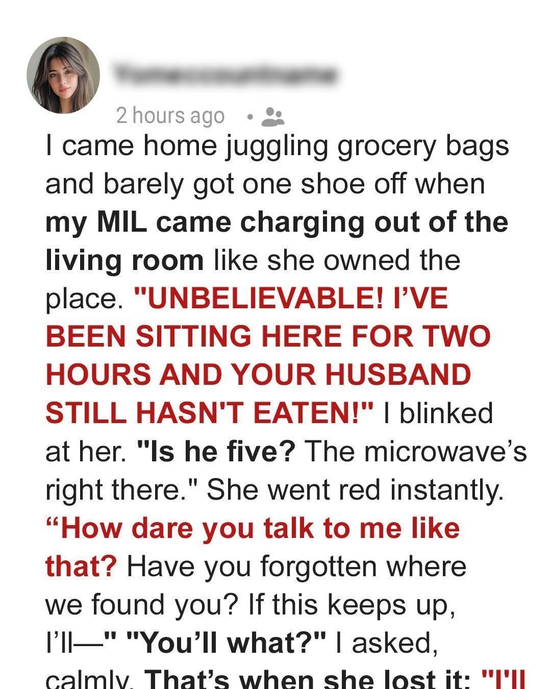 Here’s what happened  Full story in 1st comment.