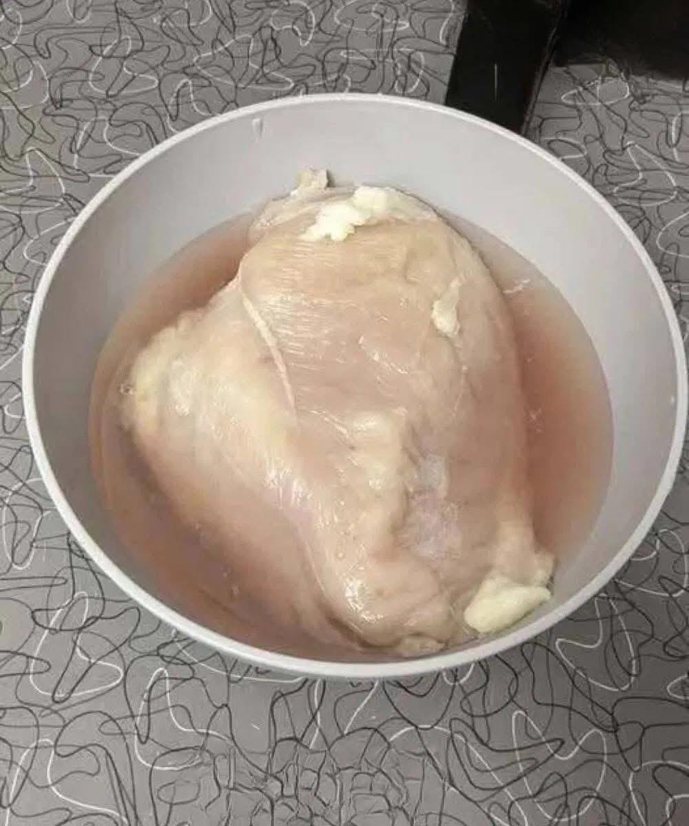 Is it okay to eat chicken that’s been left out overnight on the counter? My husband says it’s probably fine, but I want to make sure it’s safe, Check 1st comment