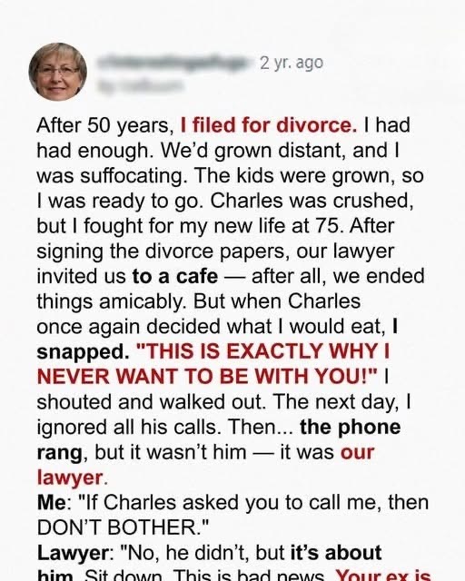 After 50 Years Together, She Made a Life-Changing Choice — and Learned a Painful Truth⬇