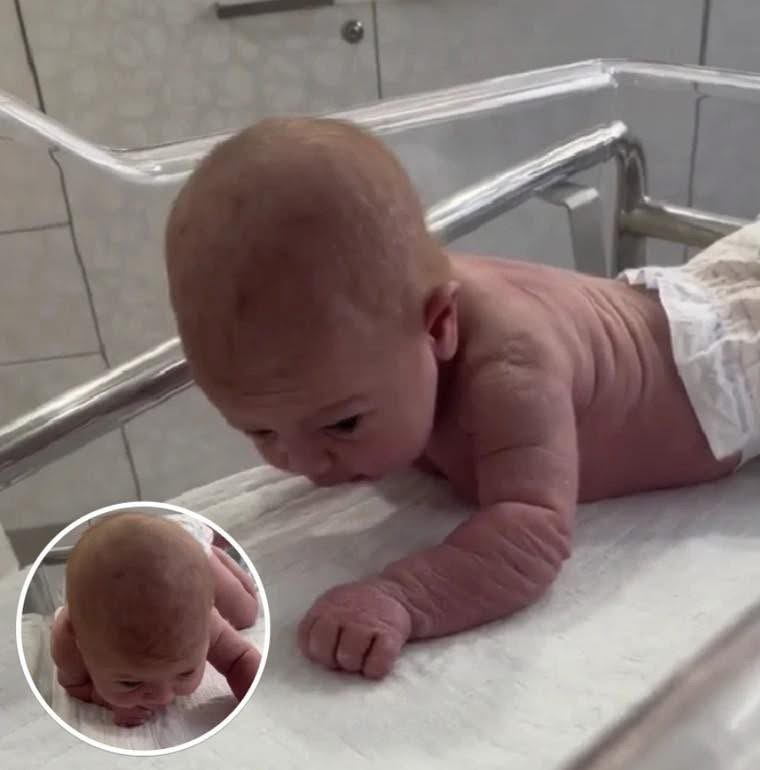 3 Day Old Baby Girl Stuns Everyone After Video Catches Her In The Act
