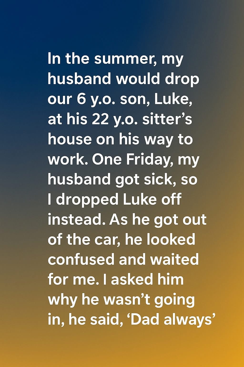 Full Story in first Comment…