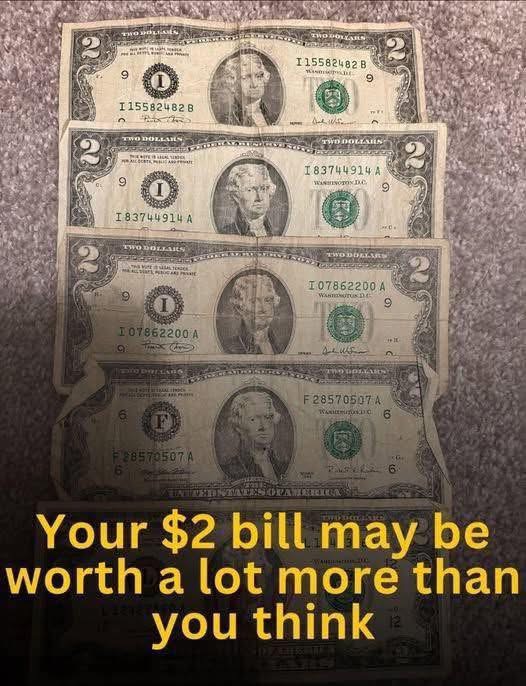 Got $2 bills? Well, their value might shock you! Hold your hat before you check the comments