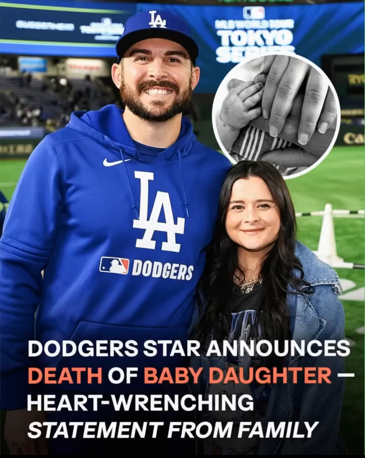 Our condolences go out to Alex Vesia and his wife, Kayla. DETAILS.⬇️