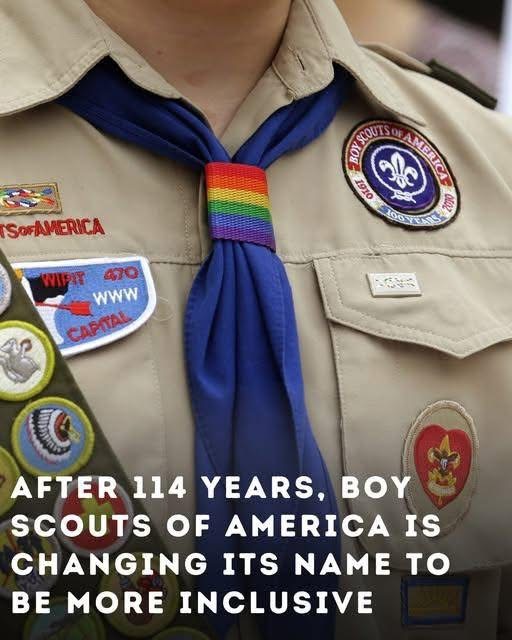 After 114 Years, Boy Scouts Of America Is Changing Its Name To Be More Inclusive…Details in the first comment!!