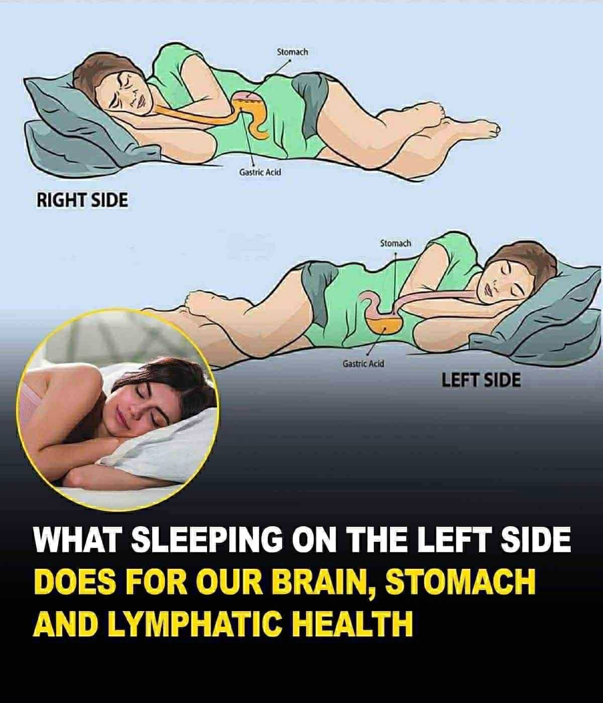 Sleeping on your left side affects your health in ways you would have never thought… SEE MORE