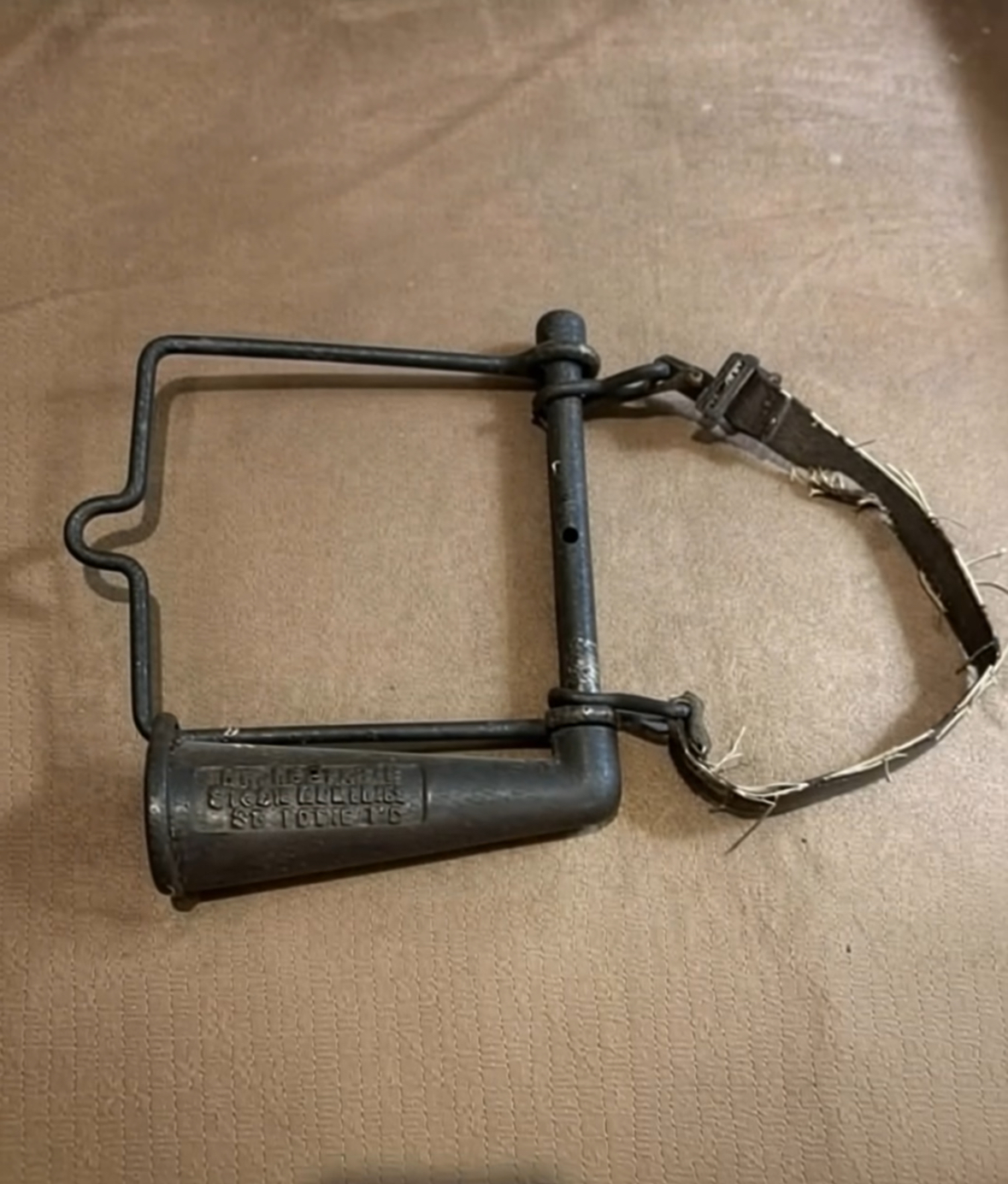 My dad gave this to me several years ago. Any ideas on what it was used for? Check the first comment for the answer