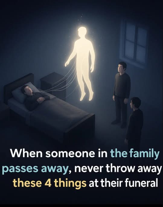 Never Throw Away These 4 Things From Their Closet After the Funeral…