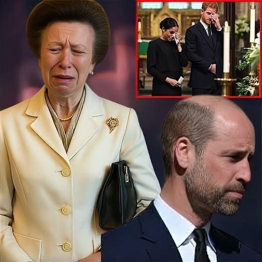 Tragedy Hit: Princess Anne announces a royal family member has PASSED AWAY this morning, prompting Harry and Meghan to rush home: \”Sadly, that person was…\” See more below