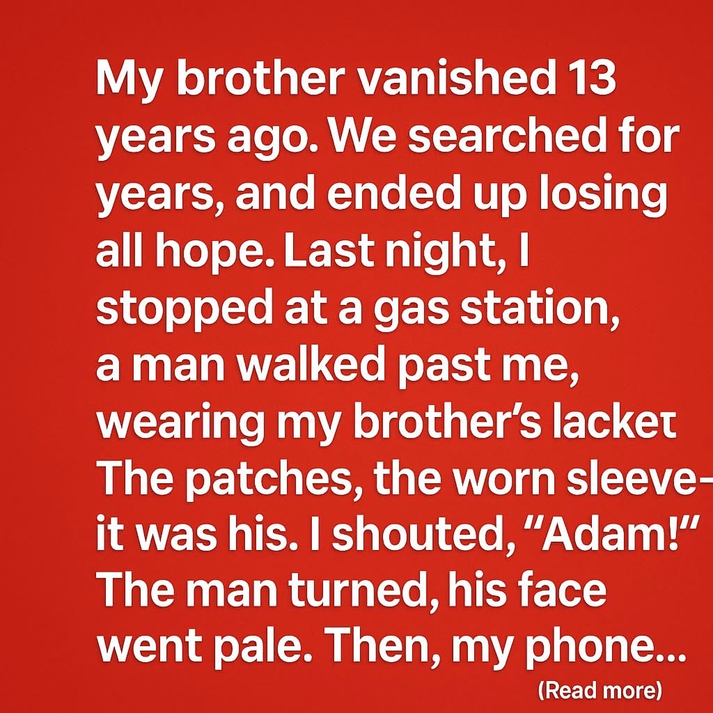A Jacket, A Stranger, and the Brother I Thought I’d Lost Forever… FULL STORY⬇️
