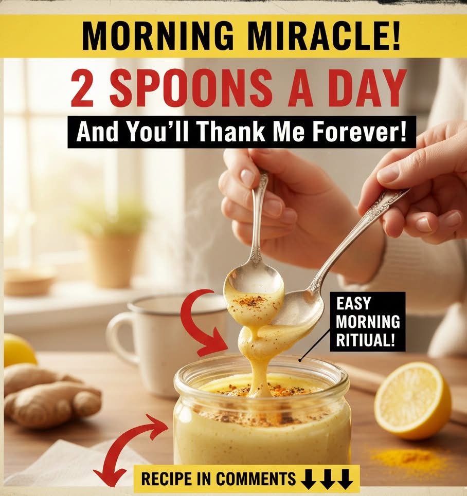 Two Spoons In The Morning And you’ll thank me forever✨ The recipe is in comment …