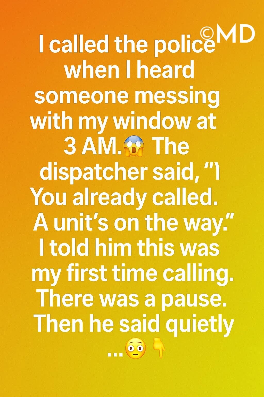 Here’s what happened  Full story in 1st comment.