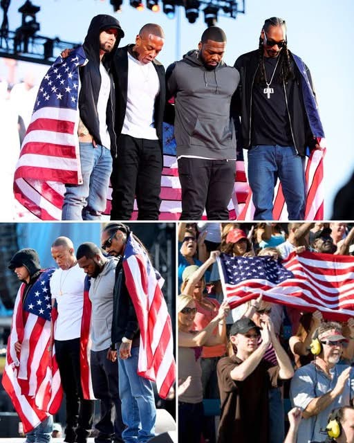 WORLD STOPS: Eminem, Dr. Dre, 50 Cent, and Snoop Dogg Cancel Private Jet Flight for World Tour 2025— Unite in Unprecedented Tribute to Charlie Kirk, But Their FINAL, Unimaginable Act Left Millions Crying in Silence!  History paused this morning when four rap icons — Eminem, Dr. Dre, 50 Cent, and Snoop Dogg — canceled their world tour flight at the very last minute after learning of Charlie Kirk’s death. What followed wasn’t just a tribute; it was a moment that no one on earth expected. With flags in hand, tears streaming down their faces, the legends bowed their heads before millions. But it was their final, mysterious act — a silent gesture so haunting, so unexplainable — that brought an entire world to tears and left fans demanding answers. See more in the first comment below