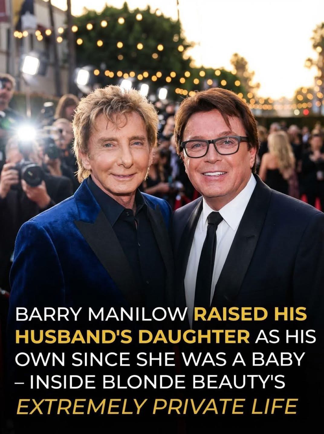 Barry Manilow was with his partner, Garry, for over 40 years, and they finally got married just a few years ago. 😮 Despite tying the knot so late in life, Barry was really close to his husband’s daughter, whom he treated as his own blood. 🤩 How the blonde beauty looks now. ⬇️