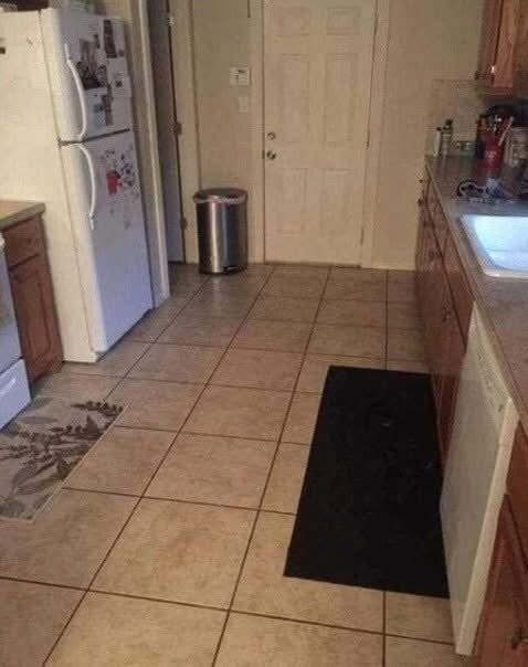 There’s a big dog hiding in this kitchen, but only a few can find it… The answer is in the comments ⁮💬👀👇