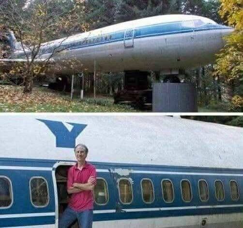 Man spend $230,000 to turn an airplane into his dream home, but wait till you see how it looks inside 👀 video in cоmments.