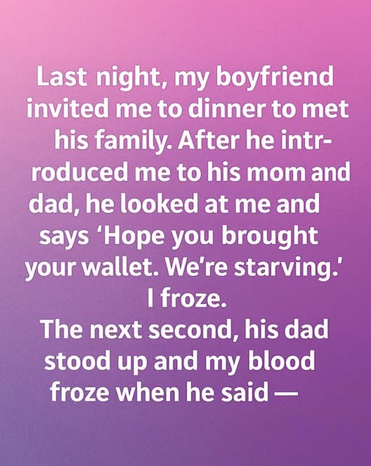 My First Dinner With His Family: From Nervous to Accepted…😯👇