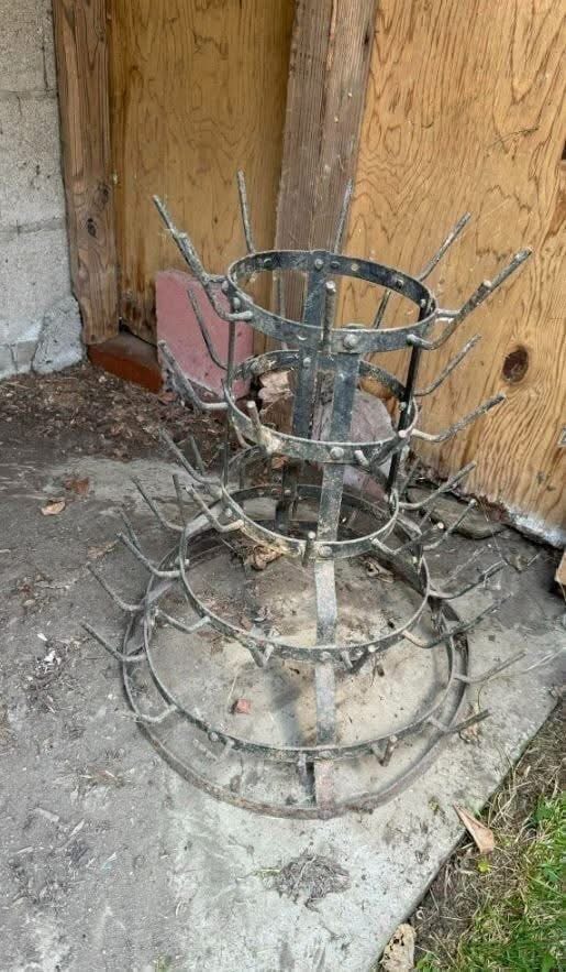 Discovered in a 1907 home. Can you figure out what it is? See the comments…