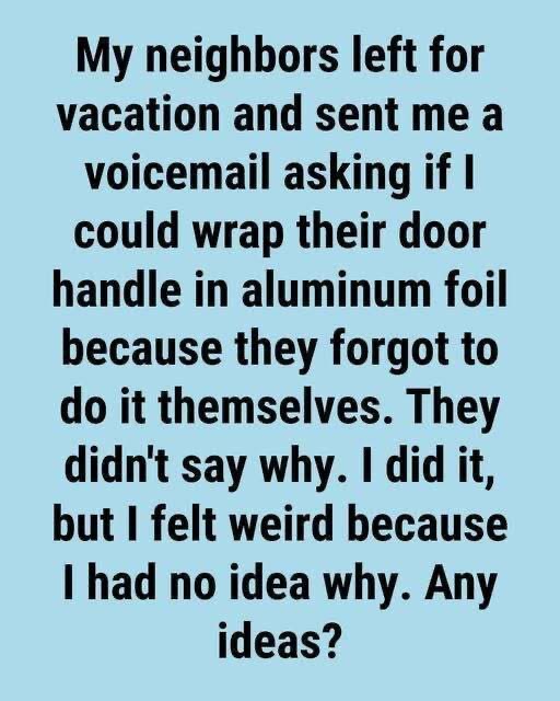 A Smart Aluminum Foil Idea to Help Keep Your Home Safer⤵️