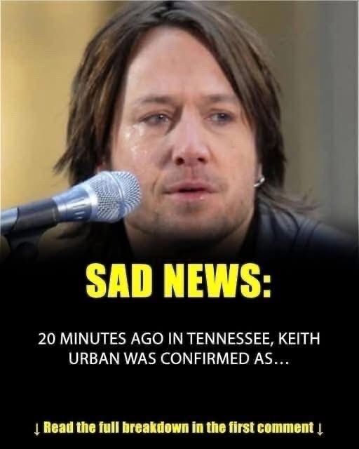 20 Minutes ago in Tennessee, Keith Urban was confirmed as…See more