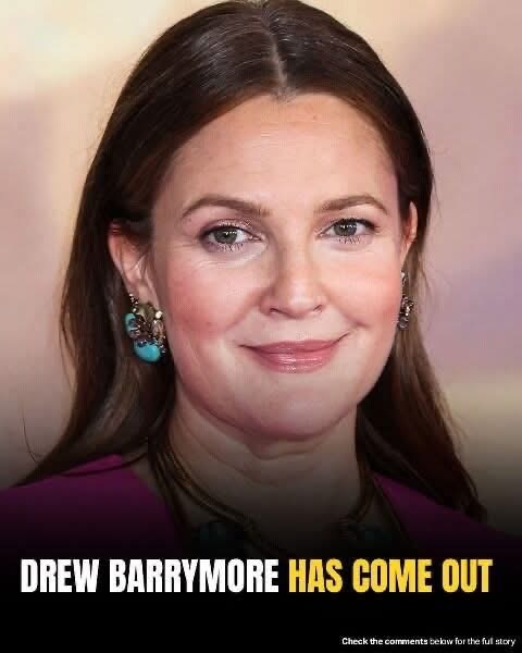 Drew Barrymore has officially come out—and her announcement has fans emotional 👀 👉 Click the comment to see what she revealed👇