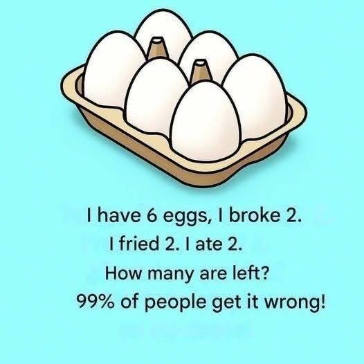 The 6-egg riddle that baffles 99% of people! Solved in the first⤵️
