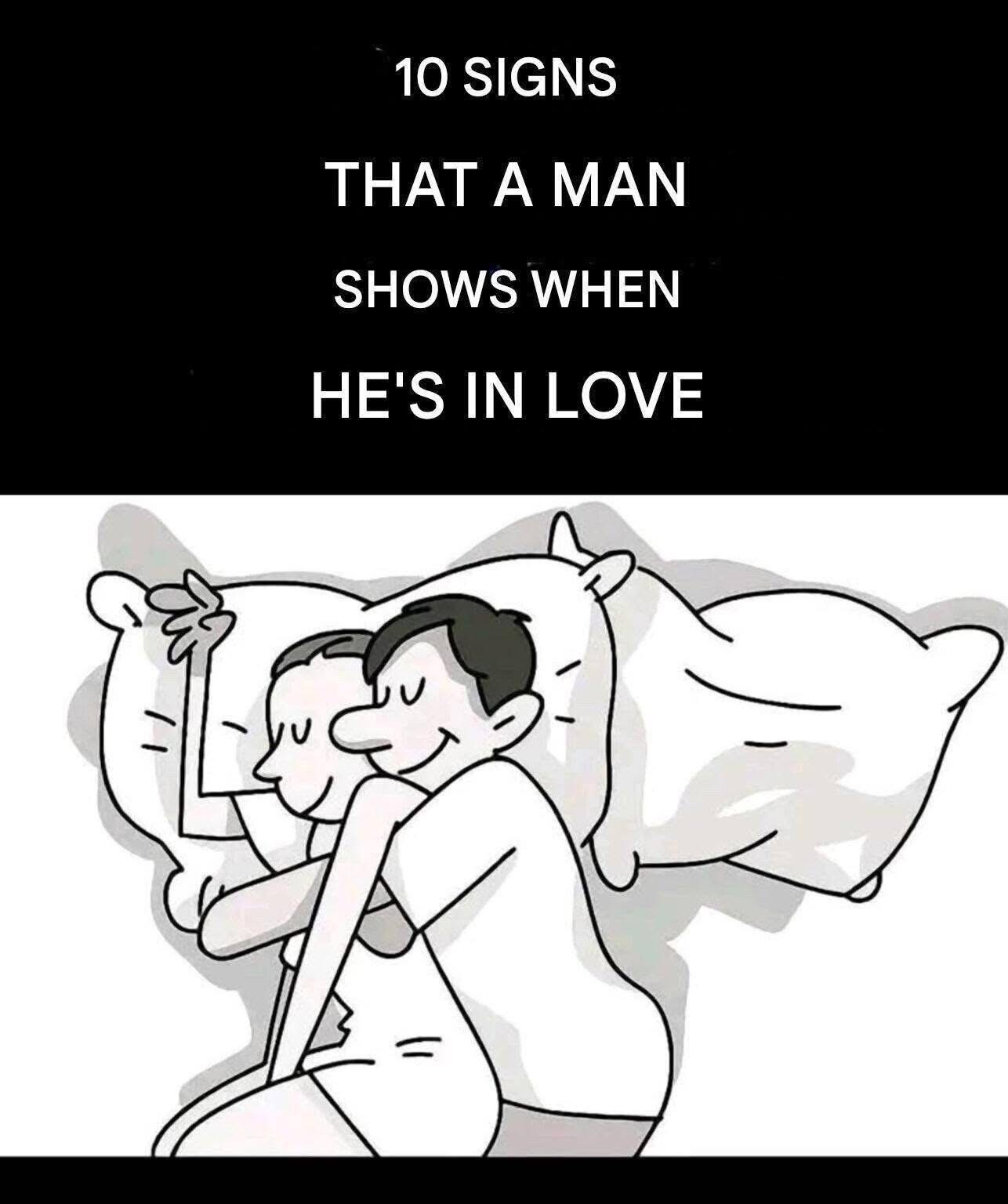 What men do when they feel genuine love for a woman👇