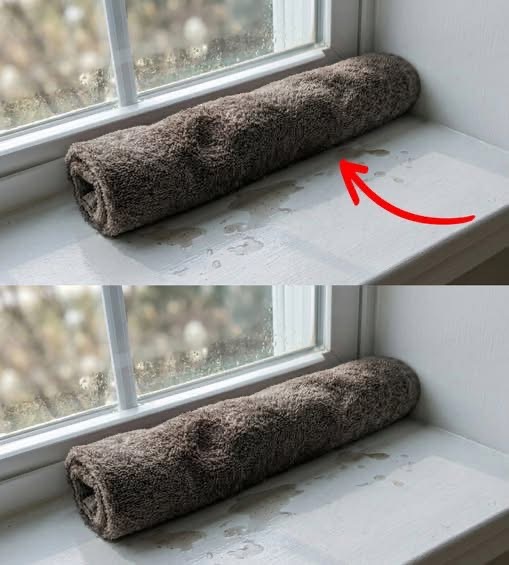 I share a room with my roommate due to financial constraints. Every night, she leaves a wet towel on the windowsill. I asked her why, but she didn’t say. Why might she be doing this? It really annoys me… More in the comments below…👇