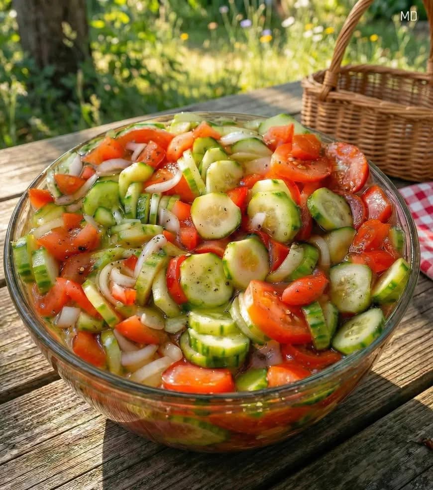 I’m not a salad person, but this changed me. It’s fresh, tangy, and totally addictive. Full recipe Recipe in the first (C.O.M.M.E.N.T)