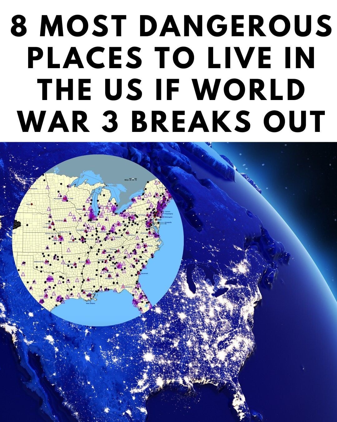 8 Places in the U.S. That Could Be Most Dangerous if World War 3 Ever Happened 🔗👇