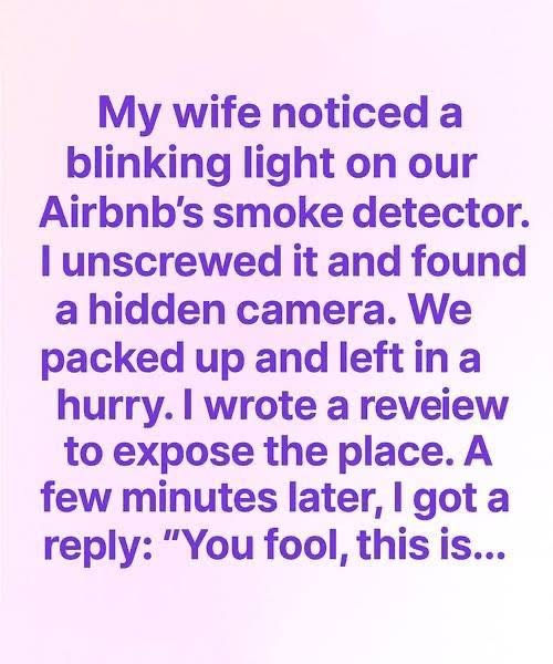 👇Hidden Truths in an Airbnb Stay: What One Guest Discovered and How the Host Responded👇