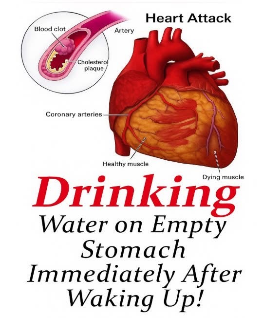 🟧Did you know that drinking water on an empty stomach could be… see below👇