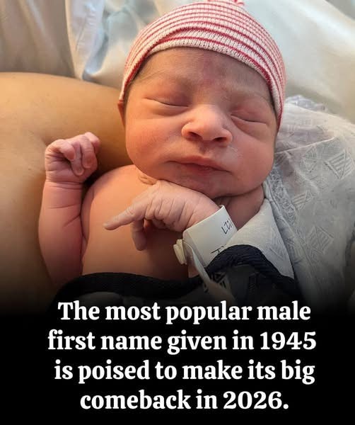 This name, forgotten for 80 years, is making a strong comeback in 2026….. Read full story in comment⤵️