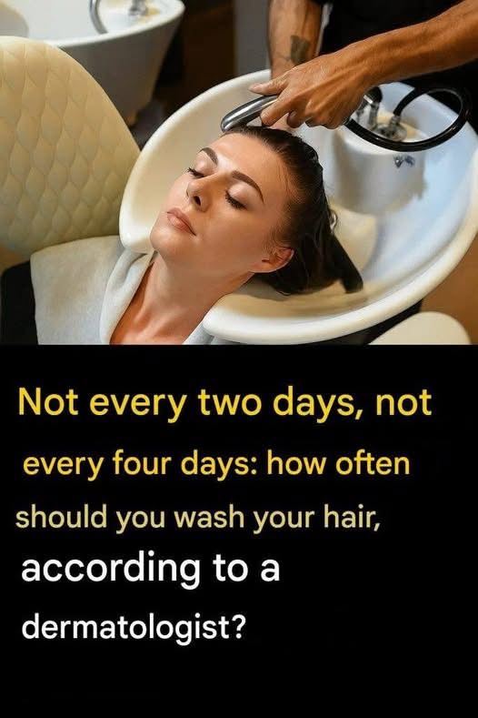 Here’s how often you should actually wash your hair, according to experts 💬👇