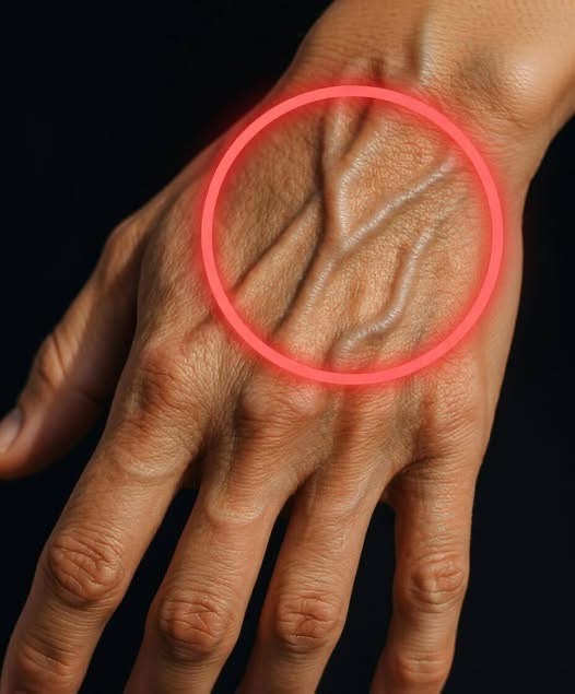 If you have visible veins, it means you are…See below