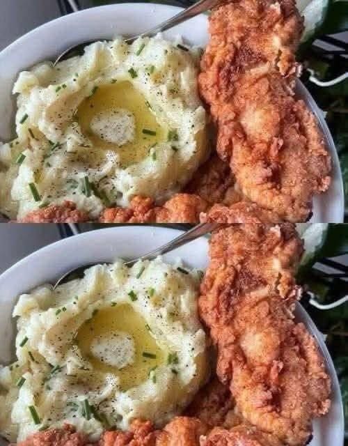 Please STOP boiling potatoes in WATER! When my grandma saw that I was boiling potatoes in water to make mashed potatoes, she laughed at me  She told me the secret ingredient to make the best mashed potatoes ever. It has been a game changer! You must try this instead Full Recipe in The First comment