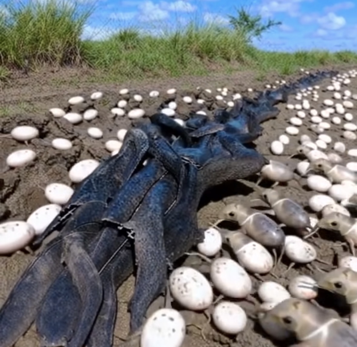 Farmer Finds Hundreds Of Strange Eggs In His Crops – But When They Hatch, He Bursts Into Tears…… See below®