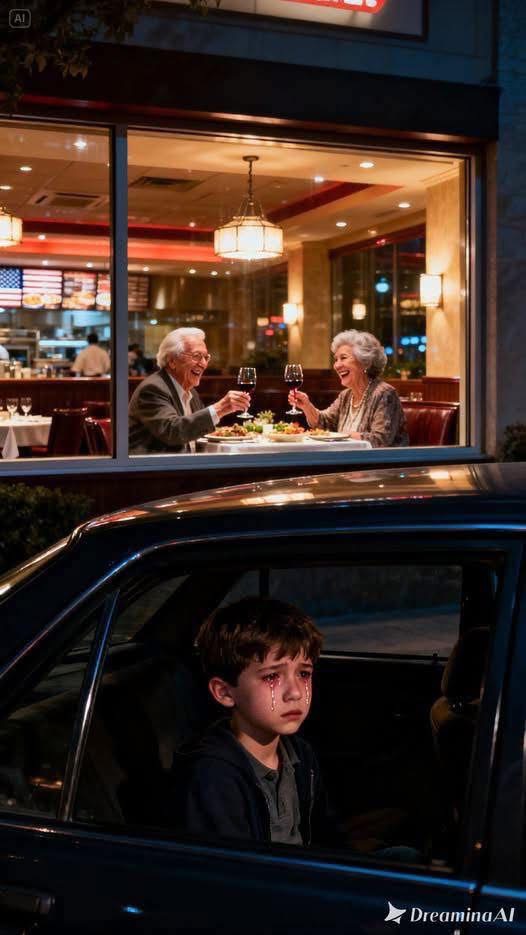My 8-year-old son came home, hugged me, and whispered, “They ate at a restaurant while I waited in the car for two hours.” I didn’t ask questions. I just grabbed my keys, drove to the parents’ house, walked in, and without thinking twice, I did this…  “Dad… my throat hurts.”  Ethan, my eight-year-old son, didn’t run to his Legos like usual. He wrapped his arms around my waist, and I could feel the heat radiating off him, the smell of sour sweat and stale air clinging to his small body.  “What happened, buddy?”  “Grandma and Grandpa… they went into the Italian place to eat. They left me waiting in the car.”  I froze. The dish towel slipped from my hand onto the granite floor. It was ninety degrees outside today. A humid, stifling heat that made the asphalt shimmer.  “Did they… did they leave the engine running for the AC?” My voice trembled, dangerously calm.  “No. But they cracked the windows a little bit. Dad, I’m really thirsty. I waited for two hours.”  Watching him gulp down water with desperate thirst, my blood turned cold. I didn’t say another word. I settled him with cartoons and grabbed my keys. I drove straight to the beautiful colonial house—the house I had bought for my parents as a gesture of gratitude. I paid the mortgage. I paid the taxes. I paid the insurance so they could have a dignified retirement.  When I walked through the front door, the scene was maddeningly peaceful.  My mother was folding fluffy, warm towels. My father was reclining in his leather armchair, a glass of condensation-slicked iced tea in his hand. The TV murmured in the background.  “Hey, you’re here early,” my dad said, taking a sip of his tea, looking completely unbothered. “Ethan get home okay?”  The image of my son, warm and uncomfortable in that parked car while they relaxed in cool air, flashed in my mind with painful clarity.  I clenched my fists, digging my nails into my palms to keep my voice steady.  “You have exactly twenty-four hours,” I said, calm but firm.  My mother paused, the towel slipping from her hands. “What? What are you talking about?”  I looked straight into their eyes—the people living in the house I owned—and delivered the most devastating verdict of my life…  Full in the first comment 👇…