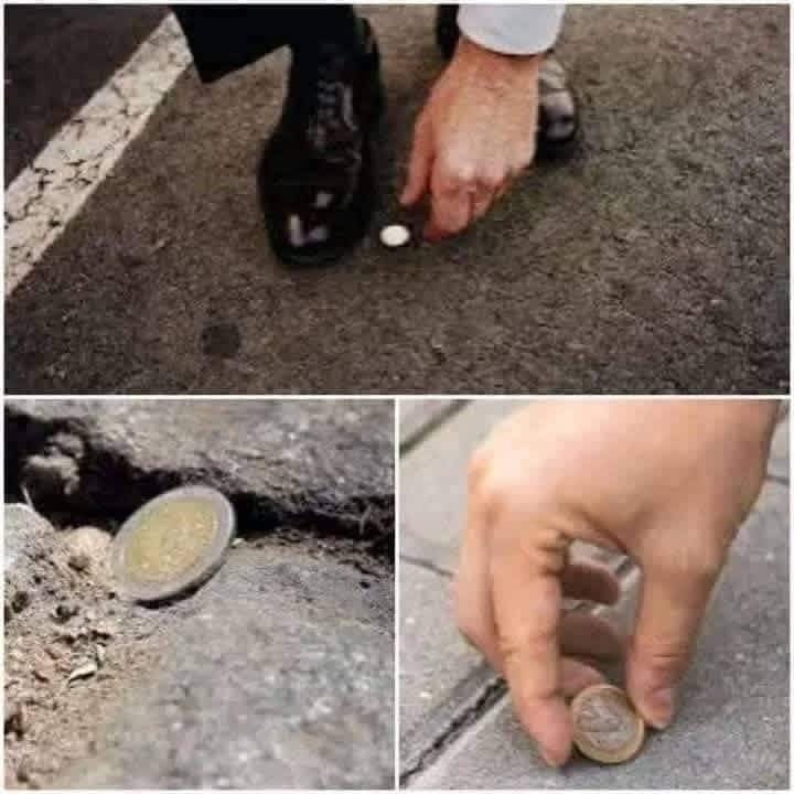 Did you know that if you find a coin on the street it mean… See below⤵️