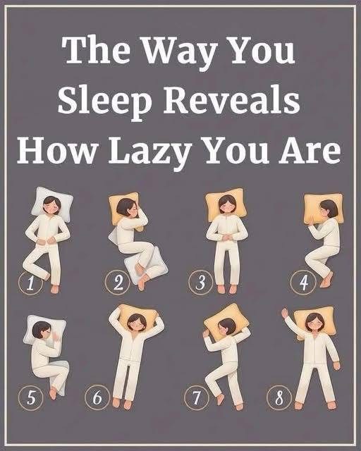 Your Sleeping Position Says A Surprising Amount About You😯👇