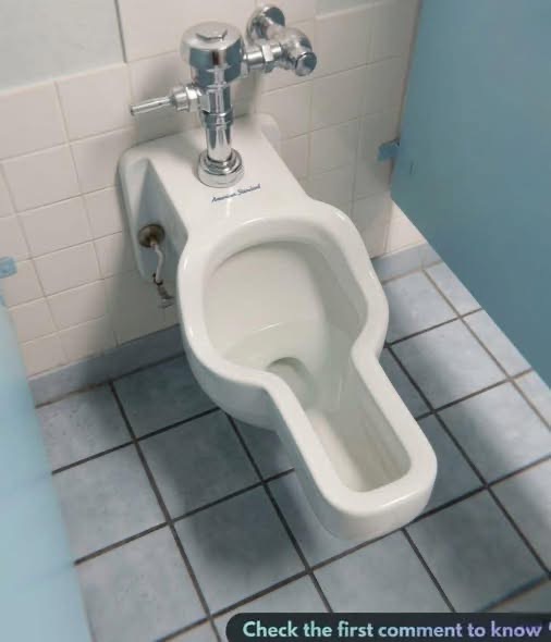 “My coworker saw this toilet in the women’s restroom at the Huntsville Space Center. Why is it shaped this way?” Check the first comment to know 👇