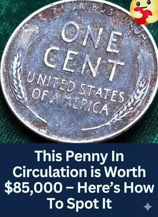 $85,000 😱 This penny is worth a fortune. Make sure you know how to spot it! Check out IN the first comment….