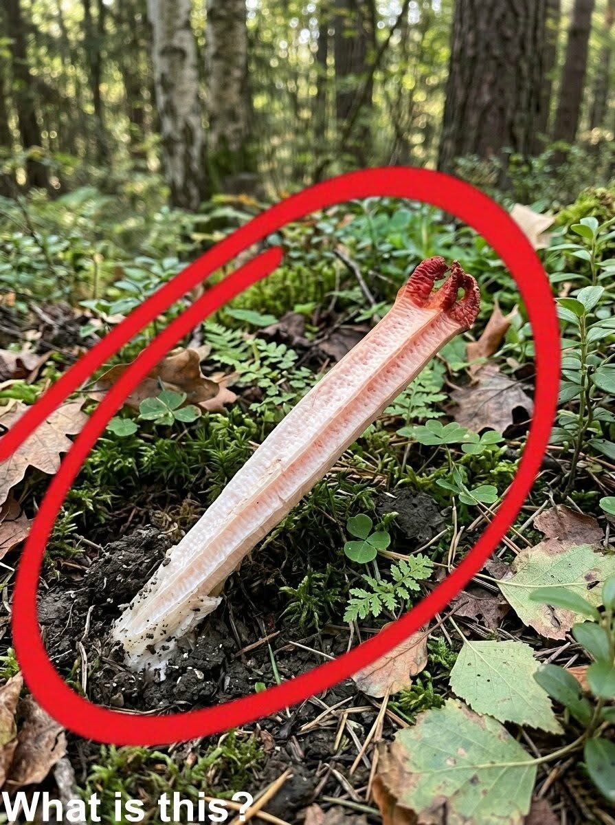 I went hiking in the forest with my son. During our walk, we suddenly came across this. It’s the first time in my life I’ve seen something like this, and I have no idea what it is. Can anyone tell me what this is? Check the first comment for the answer 👇