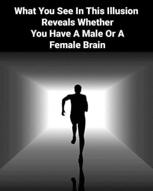 Do you see the man running towards you or away from you? 😳👏🙏