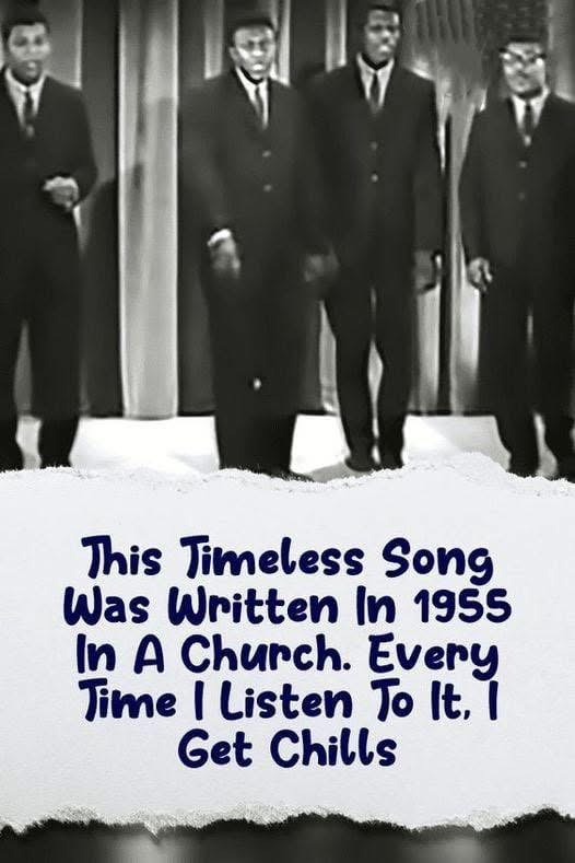 Written in 1955 Inside a Church, This Timeless Song Always Gives Me Chills! 🎵 Video Below ⬇….…